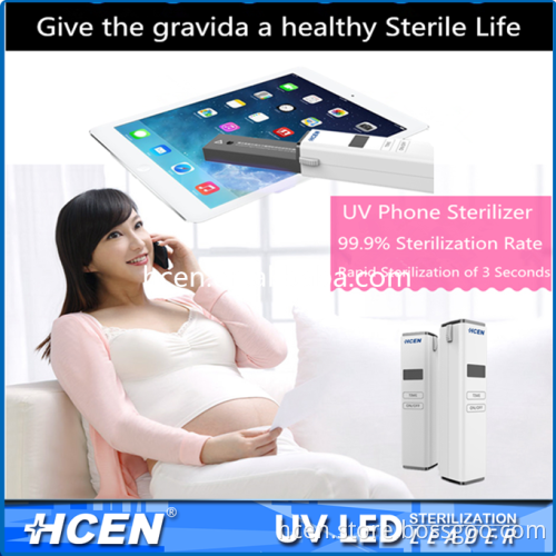 Multi-function UV C LED Sterilizer Portable UV Phone Sanitizer